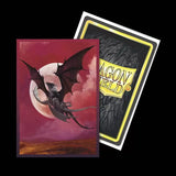 Dragon Shield - Limited Edition Japanese Size Brushed Art Sleeves: Valentine Dragon 2024 (60ct)