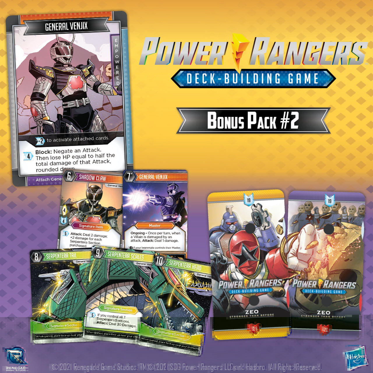 Power Rangers Deck-Building Game Bonus Pack #2