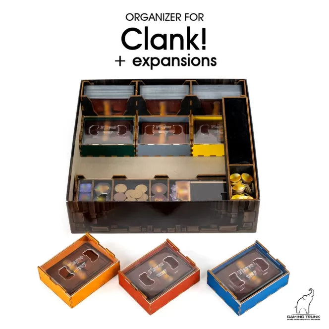 Gaming Trunk - Clang Organizer for Clank! (v3) (Natural Deluxe)