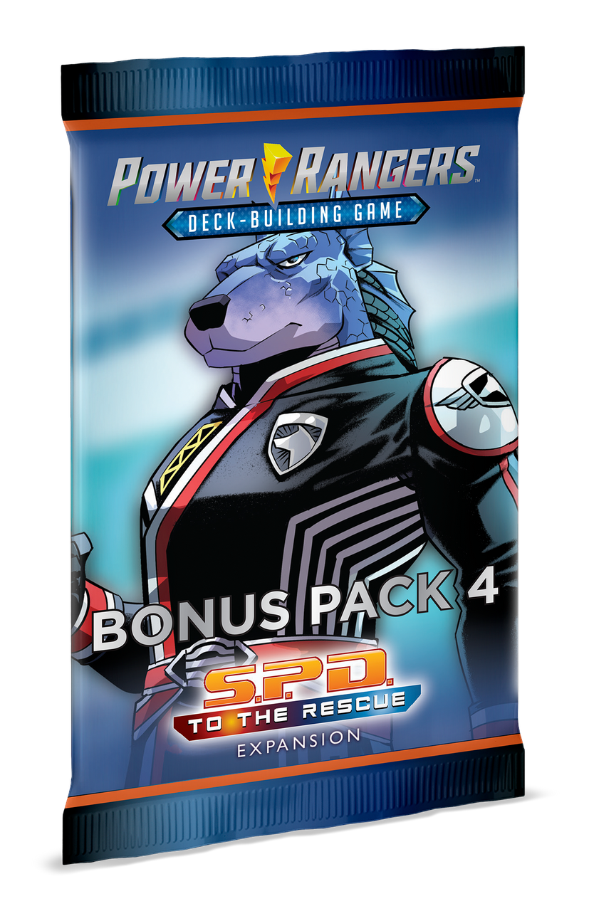 Power Rangers Deck-Building Game S.P.D. To The Rescue Bonus Pack #4