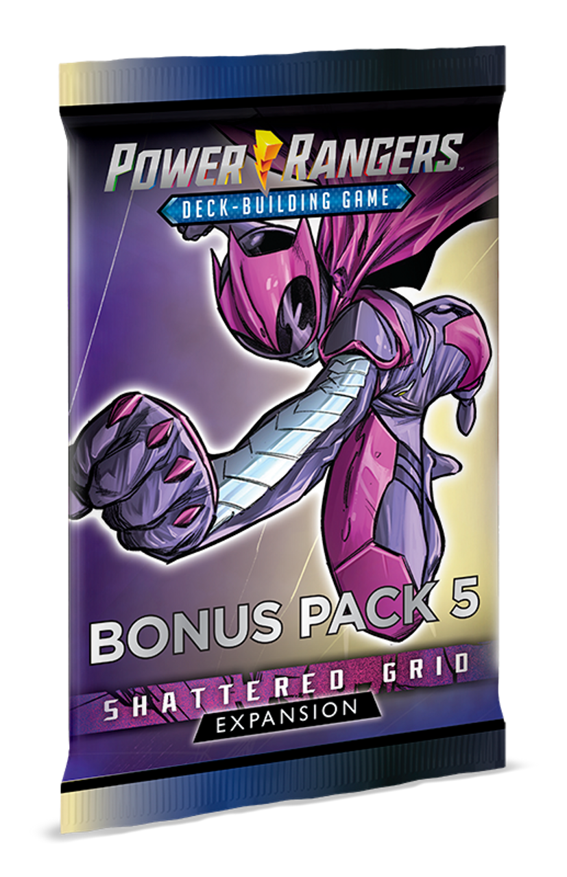 Power Rangers Deck-Building Game Shattered Grid Bonus Pack #5