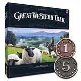 Moedas & Co Coin Set - Great Western Trail - New Zealand Set