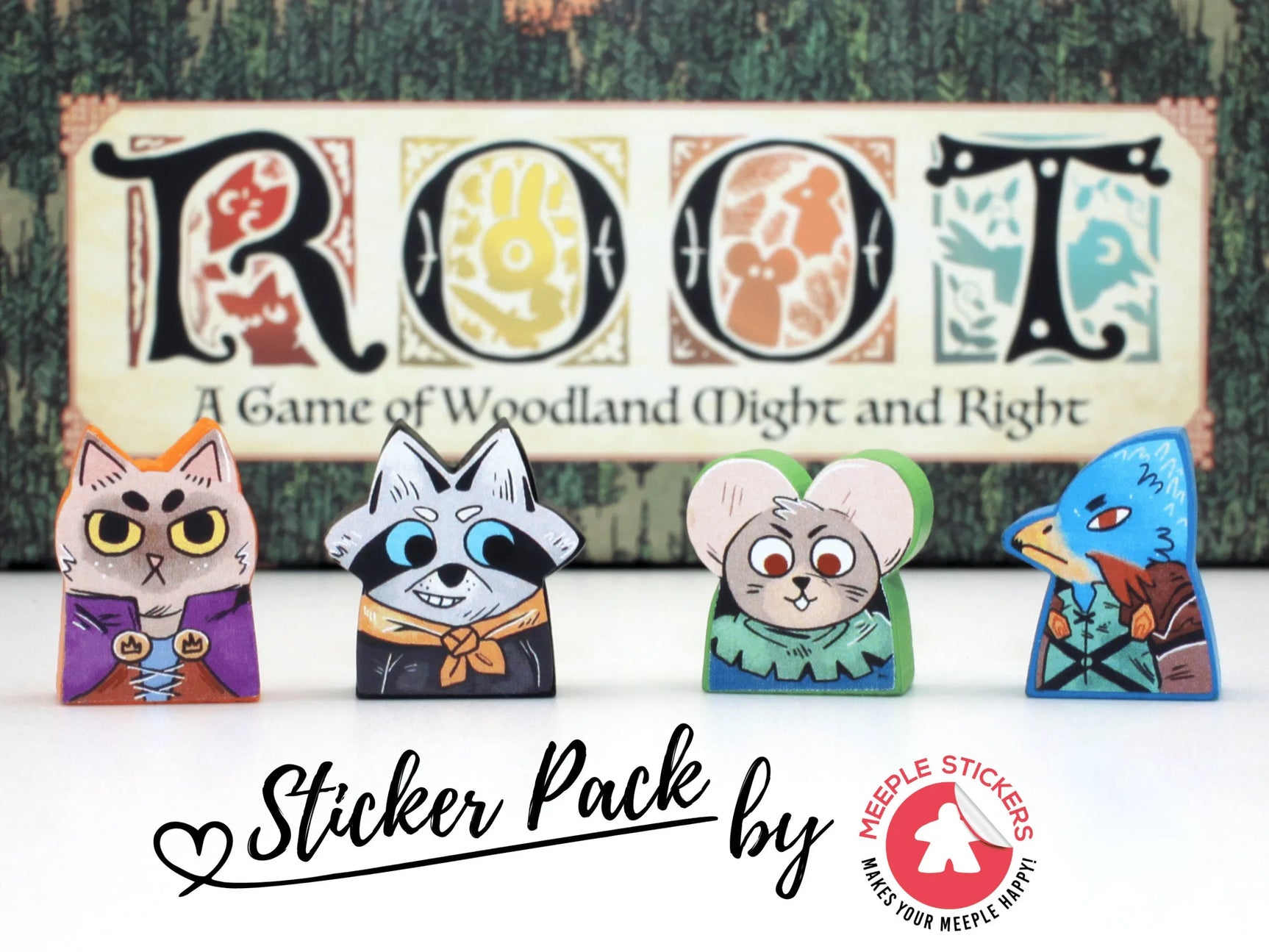 MeepleStickers: Root (Base Game)