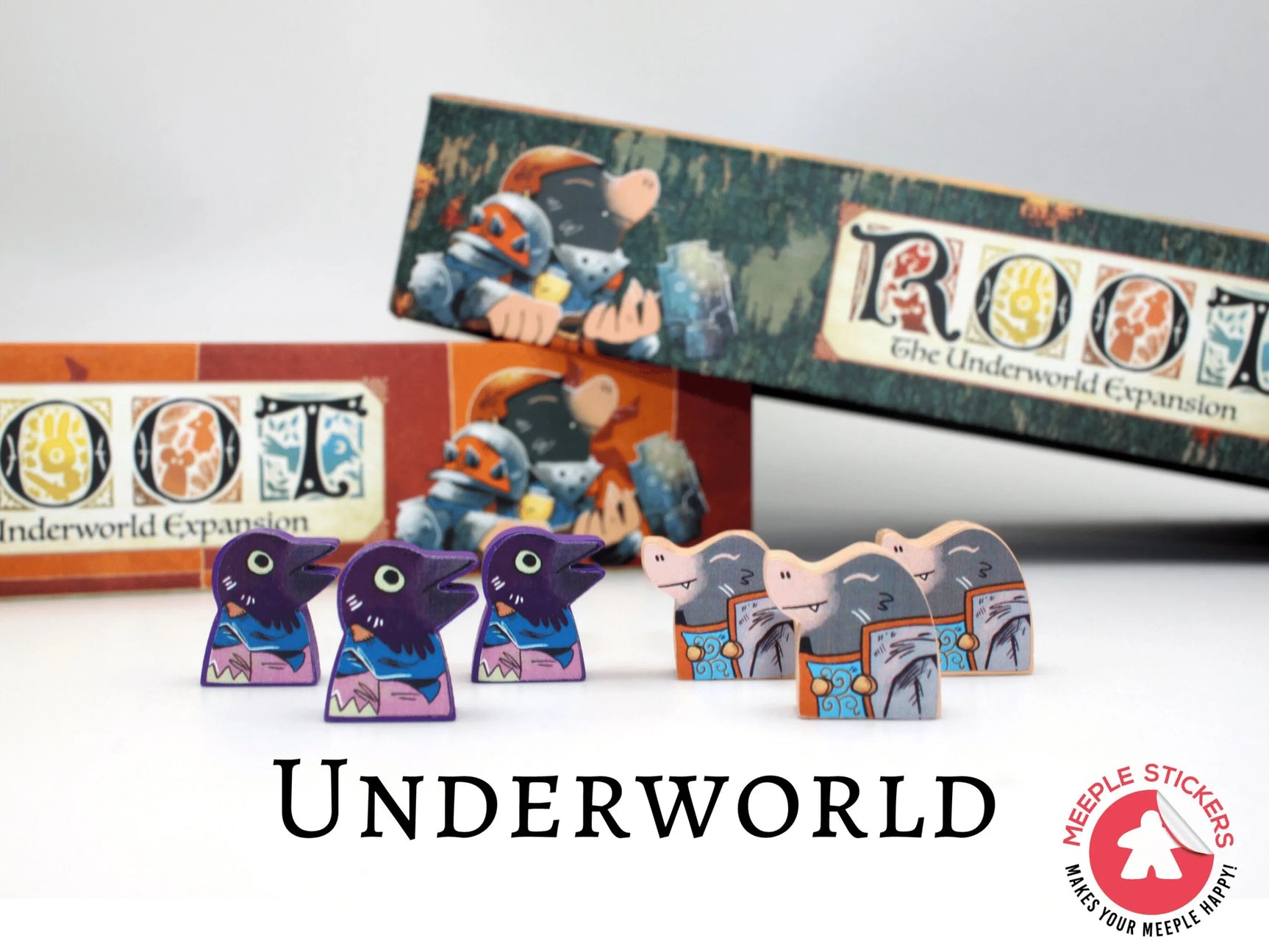 MeepleStickers: Root - Underworld