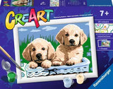 Ravensburger CreArt Paint - Cute Puppies