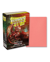 Dragon Shield - Japanese Size Matte Dual Sleeves: Peach Pink (60ct)